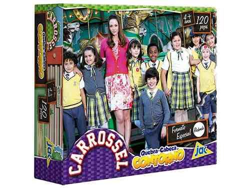 Quebra Cabeça Carrossel 120 Peças