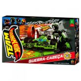 Quebra-cabeça - Team Hot Wheels - Green Racer - 100 Peças