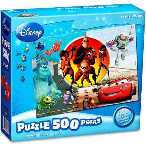 Grow - Disney Pixar - Quebra-cabeça 500peças