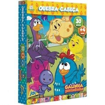 Quebra Cabeça Da Galinha Pintadinha
